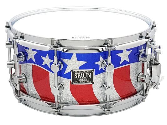 Maple 6.5x14-Stars n Stripes