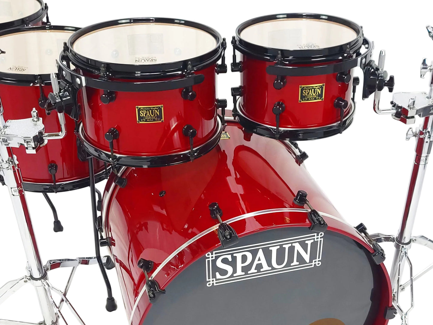 Custom 5pc-Candy Apple Red