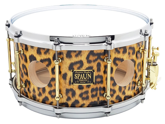 Vented 7x14 40ply-Leopard