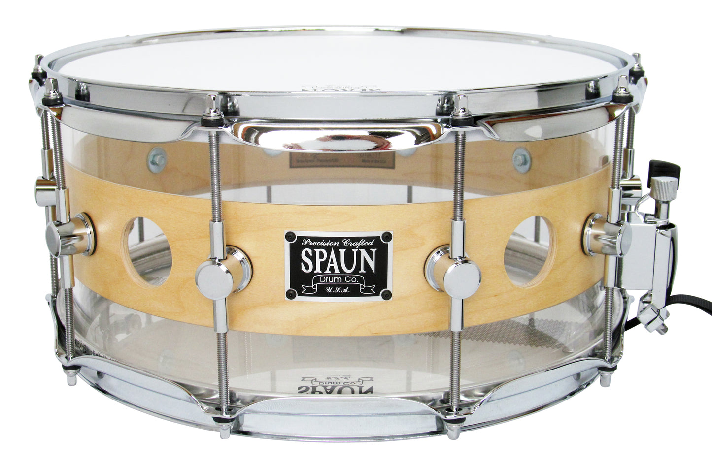 Hybrid 7x14 Vented-Clear & Blonde