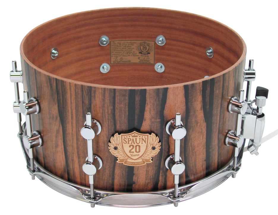 20th Anniversary 100% African Mahogany 7x14