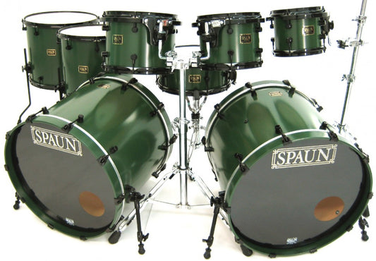 Custom 7pc-Army Green Satin