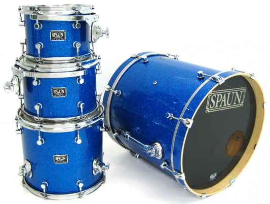 Custom 4pc-Blue Glass