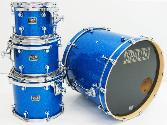 Custom 4pc-Blue Glass
