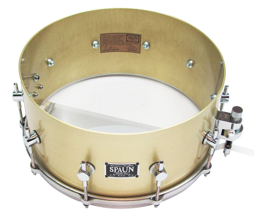 6.5x14 Brass-Satin