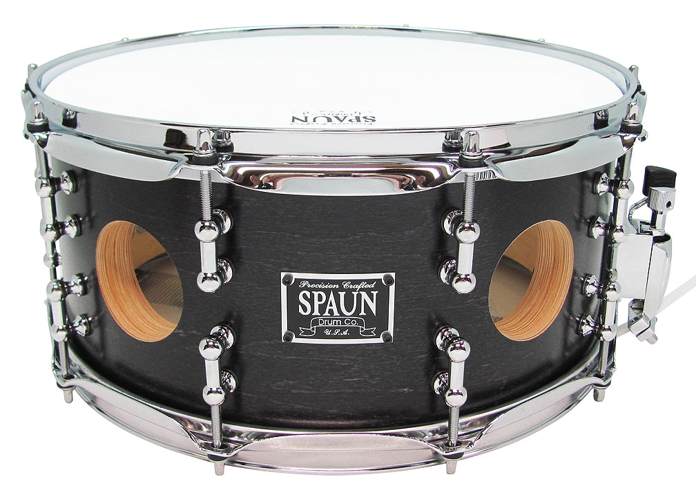 Maple 6.5x14 40ply-Black Satin