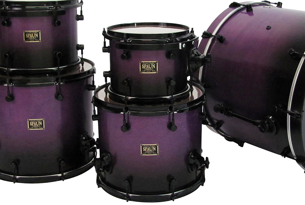 Custom 5pc-Deep Purple Fade