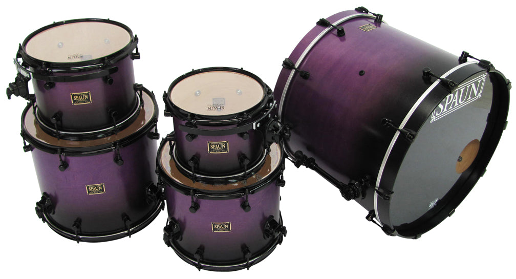 Custom 5pc-Deep Purple Fade