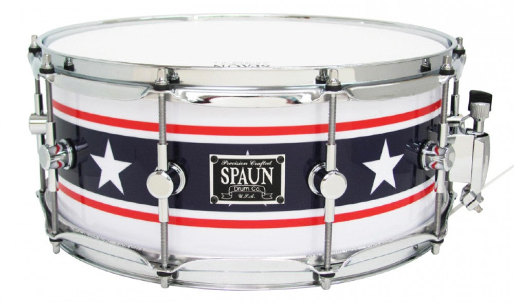 Maple 5.5x14-Red White & Blue