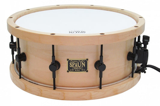 10+ Wood Hoop Snare Drum