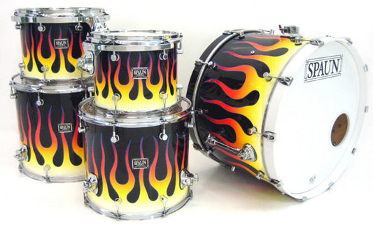 Custom 5pc-Hot Rod Flame