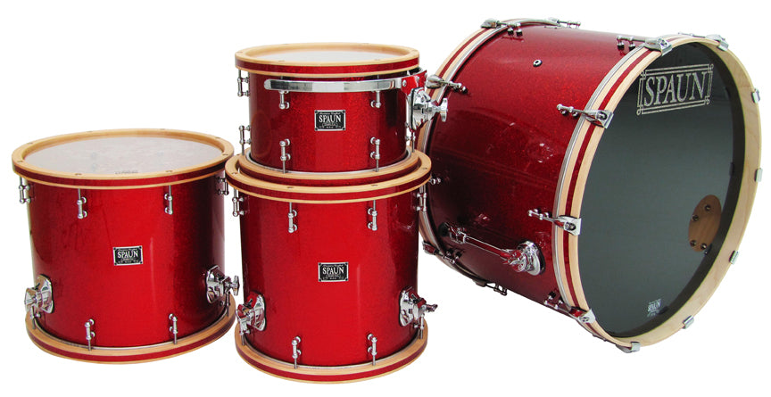 Custom 4pc-Red Sparkle