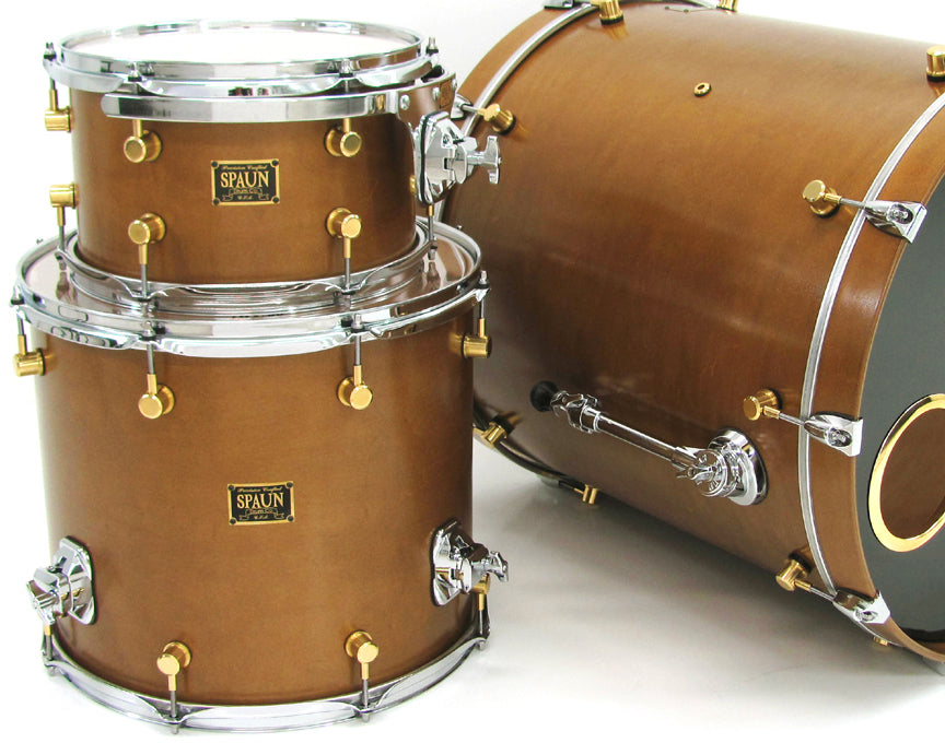 Custom 3pc-Tobacco Satin