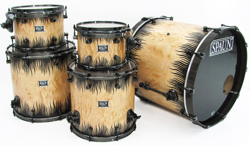Exotic 5pc-Quilted Maple w-Flames