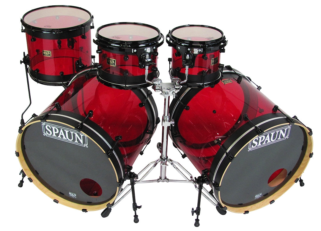 Hybrid 5pc-Red & Flat Black