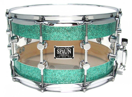 Hybrid 8x14-Clear & Turquoise