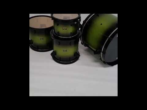 Custom 4pc-Olive to Blackburst