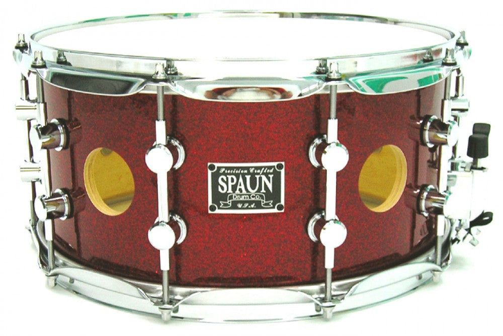 Vented 7x14 16ply-Red Sparkle