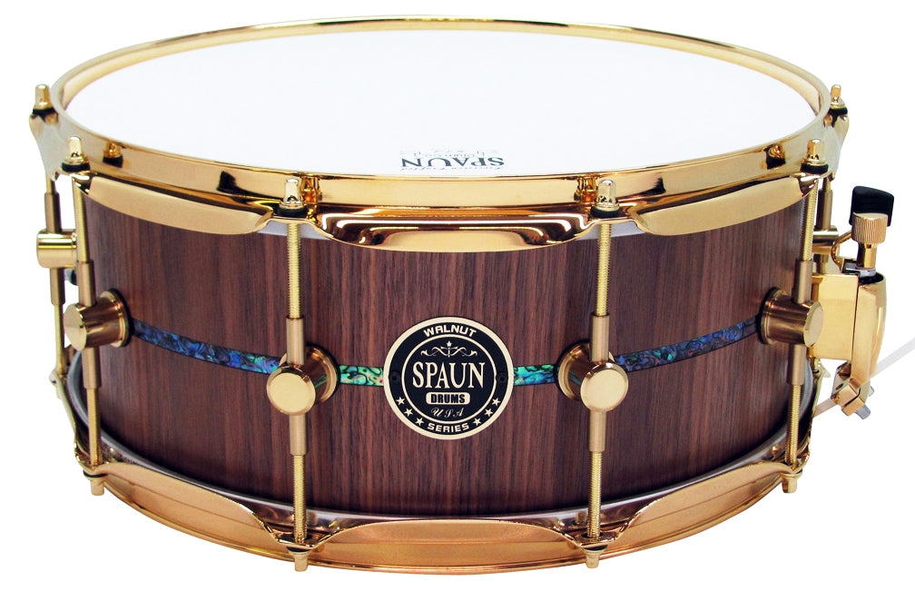 Walnut 6x14-Natural w-Abalone Inlay