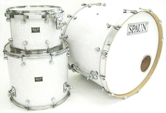 Custom 3pc-White Pearl